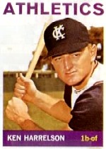 1964 Topps Baseball Cards      419     Ken Harrelson RC